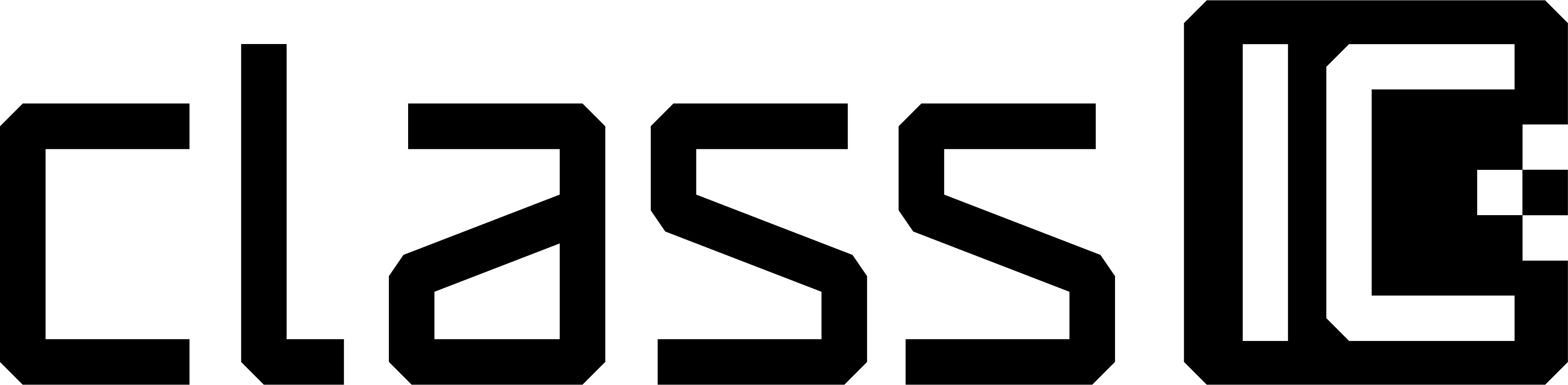 classIC logo in black